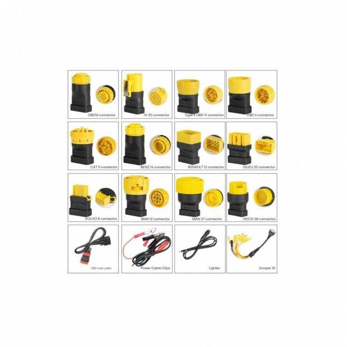 Tester diagnoza Launch X431 PRO3S+ 12V & 24V, LA-HKSH106-EU
