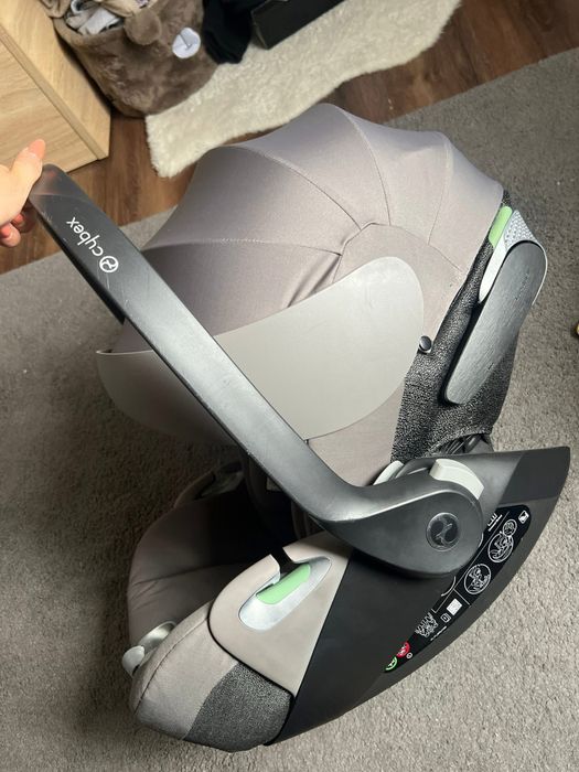 Scoica auto cybex cloud T i-size Mirage Grey-dark grey
