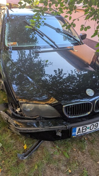 Vând BMW e46 avariat , motor 1.8 benzină , are catalizator !!