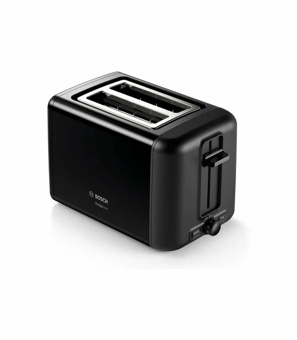 Тостер BOSCH DesignLine TAT3P423, 2 тоста, черный