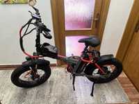 Bicicleta electrica argento mini max 250w bafang pliabila