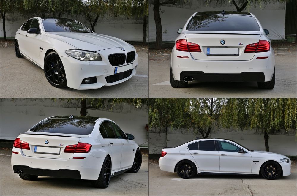 BMW Seria 5 F10 520d 2014 MPacket 2.0 184cp Euro6 4Butoane Camere