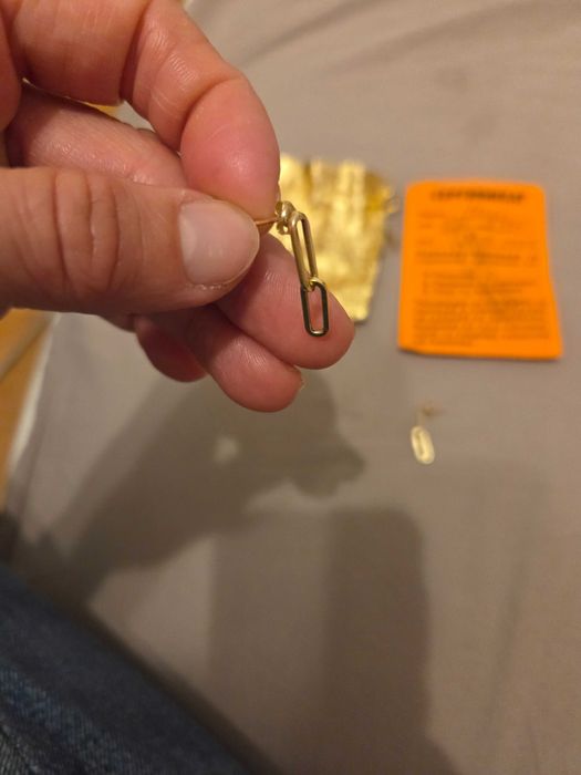 Златни обици- 0.920гр общо  Нови