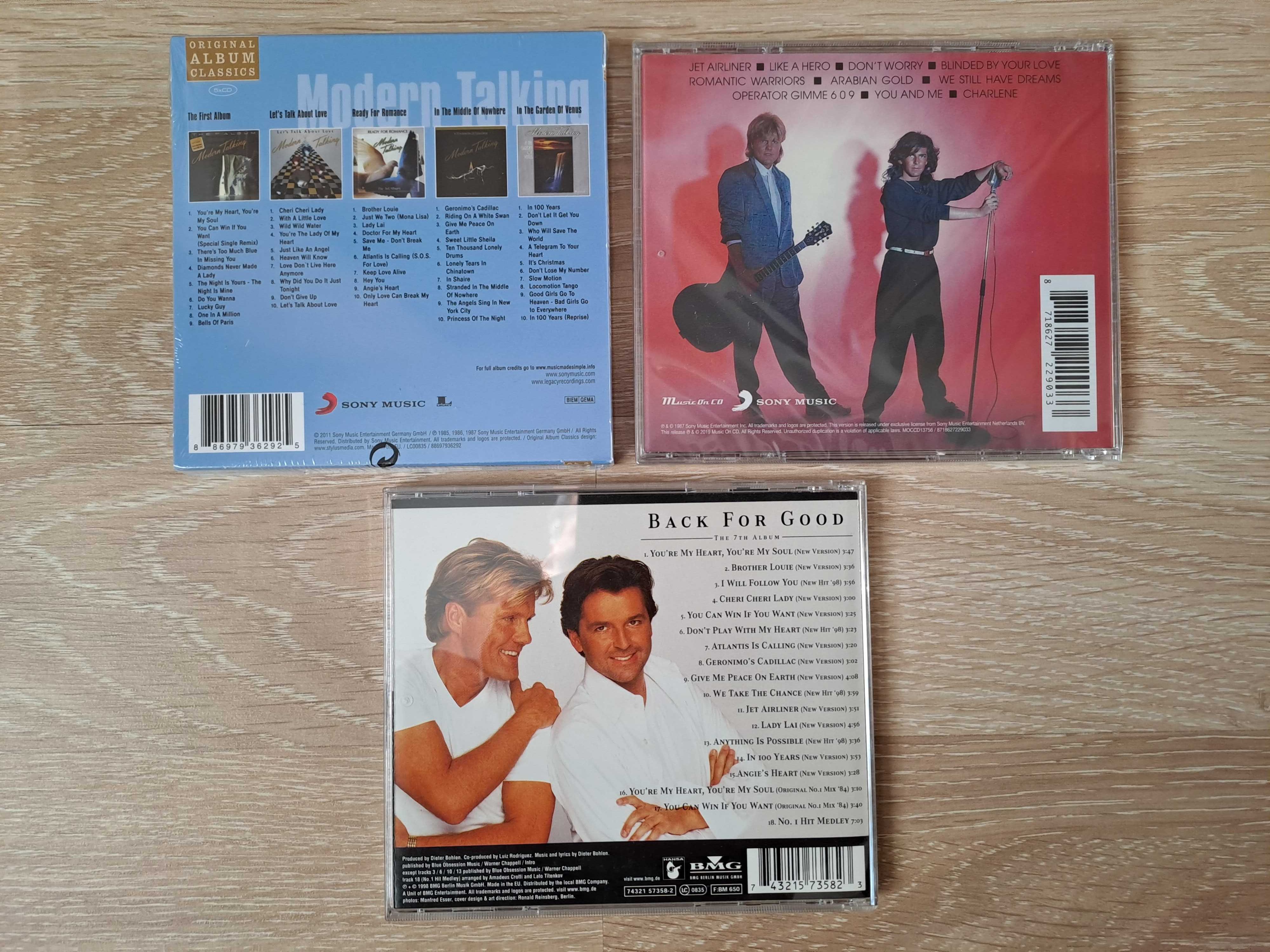 Pachet CD orig. Modern Talking-7 albume de inceput, clasice+Very Best