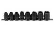 Вложки 1/2'' женски еврейска звезда Е10-Е24 ударни к-т 8ч BGS