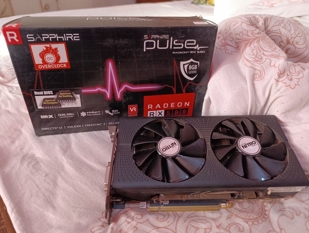 RX 580 sapphire pulse 8g