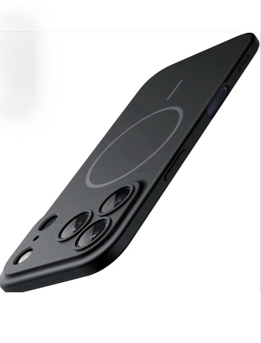 Iphone 16 17 AIR 17 PRO 17 PRO MAX Husa Magsafe Slim Black Graphit