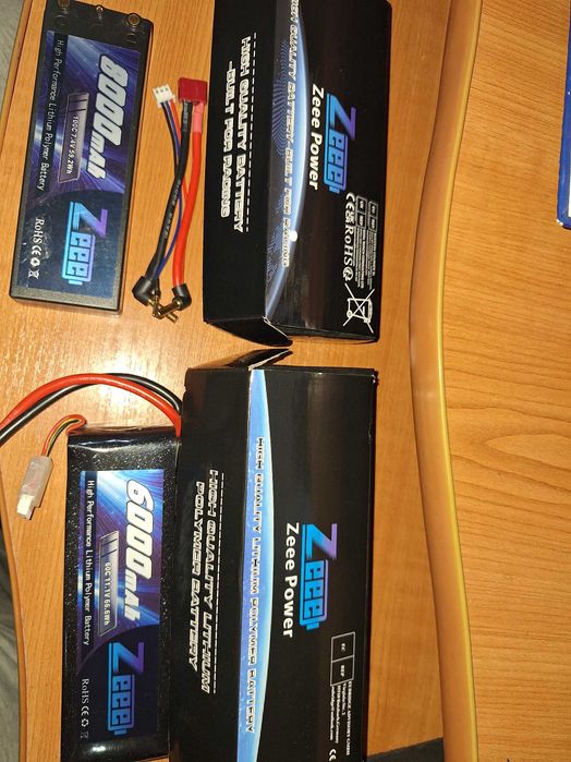 Baterii Zeee Lipo 6000mAh/11,1V ,100C ,66,6Wh   , 8000mAh 7,4V/59,2Wh