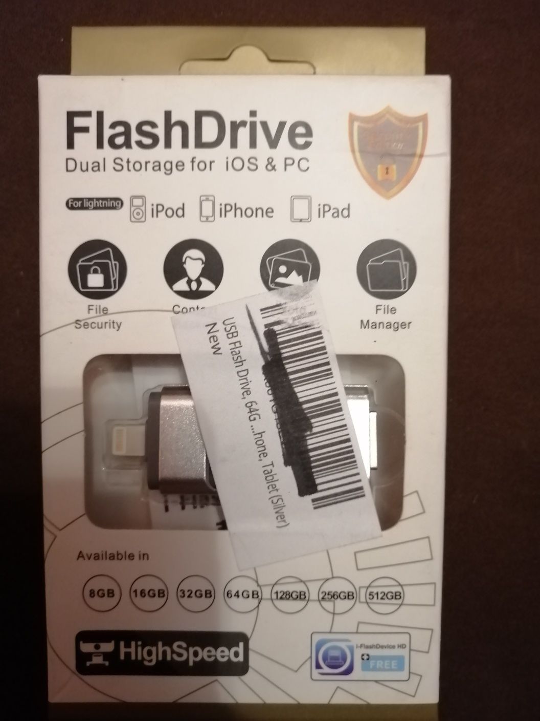 USB флаш памет 64 GB, 3 в 1