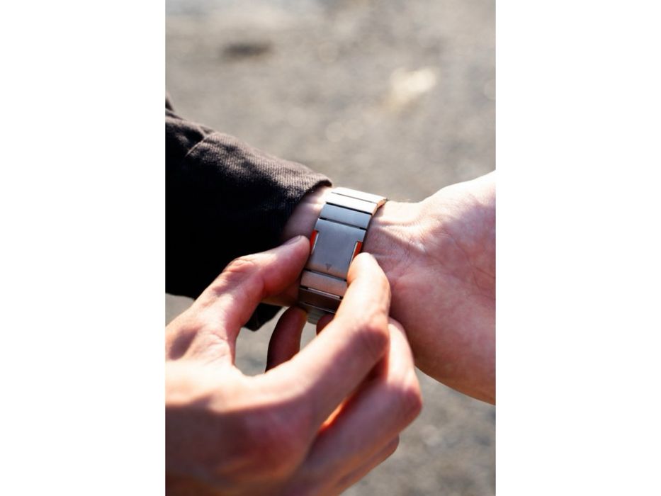 Apple Watch Band 49mm - Titan/Orange