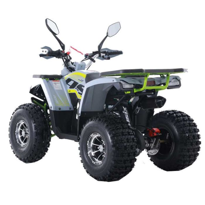 ATV Asix Fourcraft 125cc, A1, roti 8", jante din aluminiu, gri/lime
