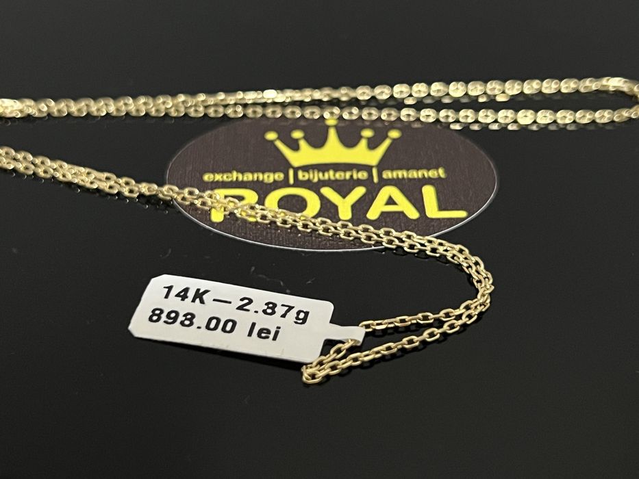 Bijuteria Royal CB : Lant aur 14k 2,37 grame