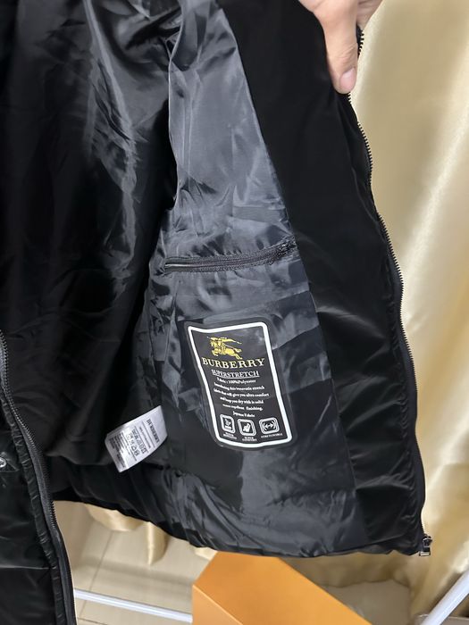 Geacă Burberry Puffer Neagră