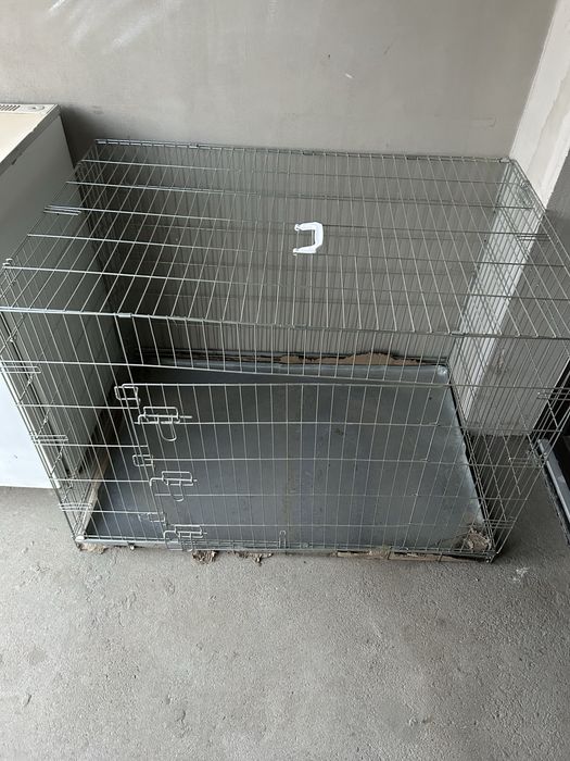 Cusca pliabila nefolosita noua, tarc rezistent metalic pentru animale