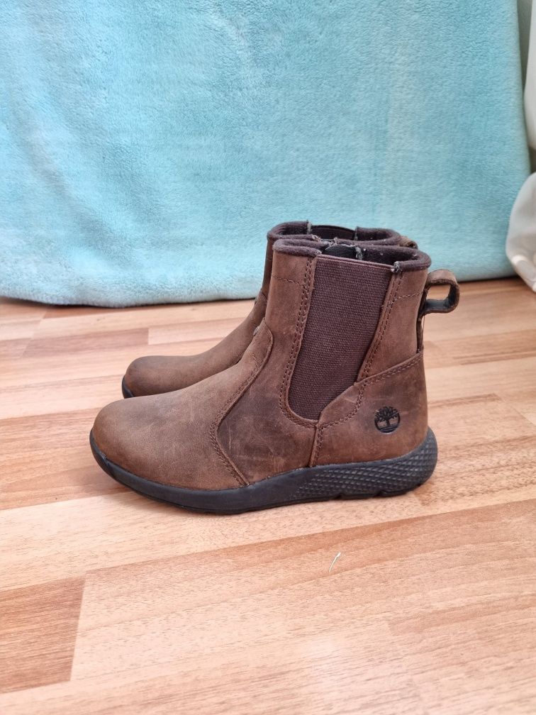 Ghete copii, Timberland, Piele groasa Full Grain - 32