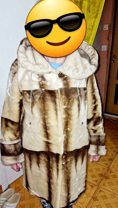 Haină imitație de blana noua