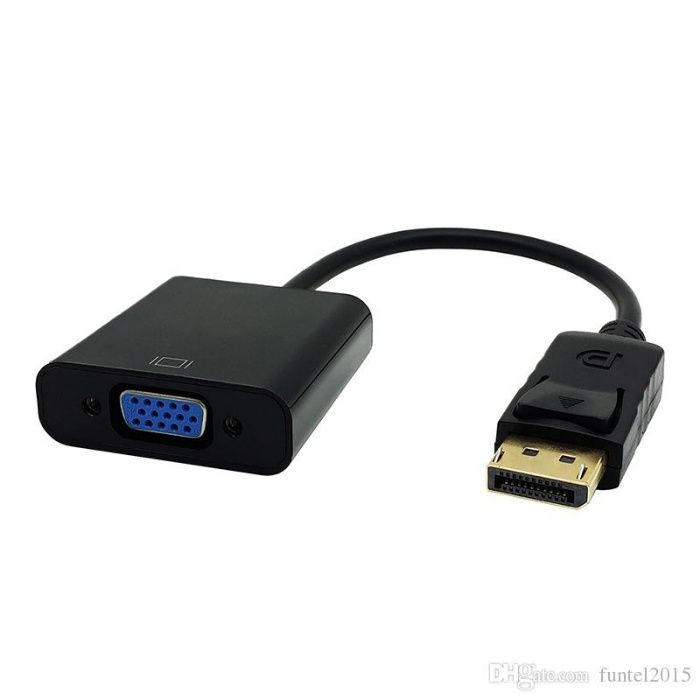 Переходник адаптер конвертер HDMI - VGA, Display Port - VGA