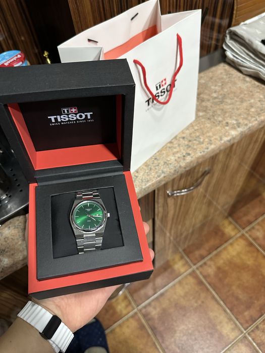 Vand ceas tissot prx cadran verde