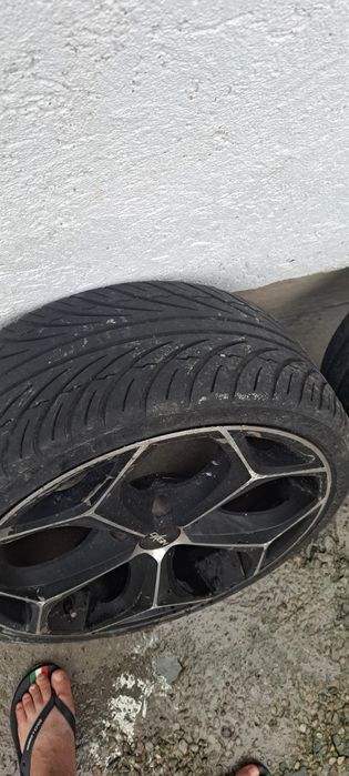 Vând 2 jante Oxigin19"+anvelope/225/35/ZR19/88W XL