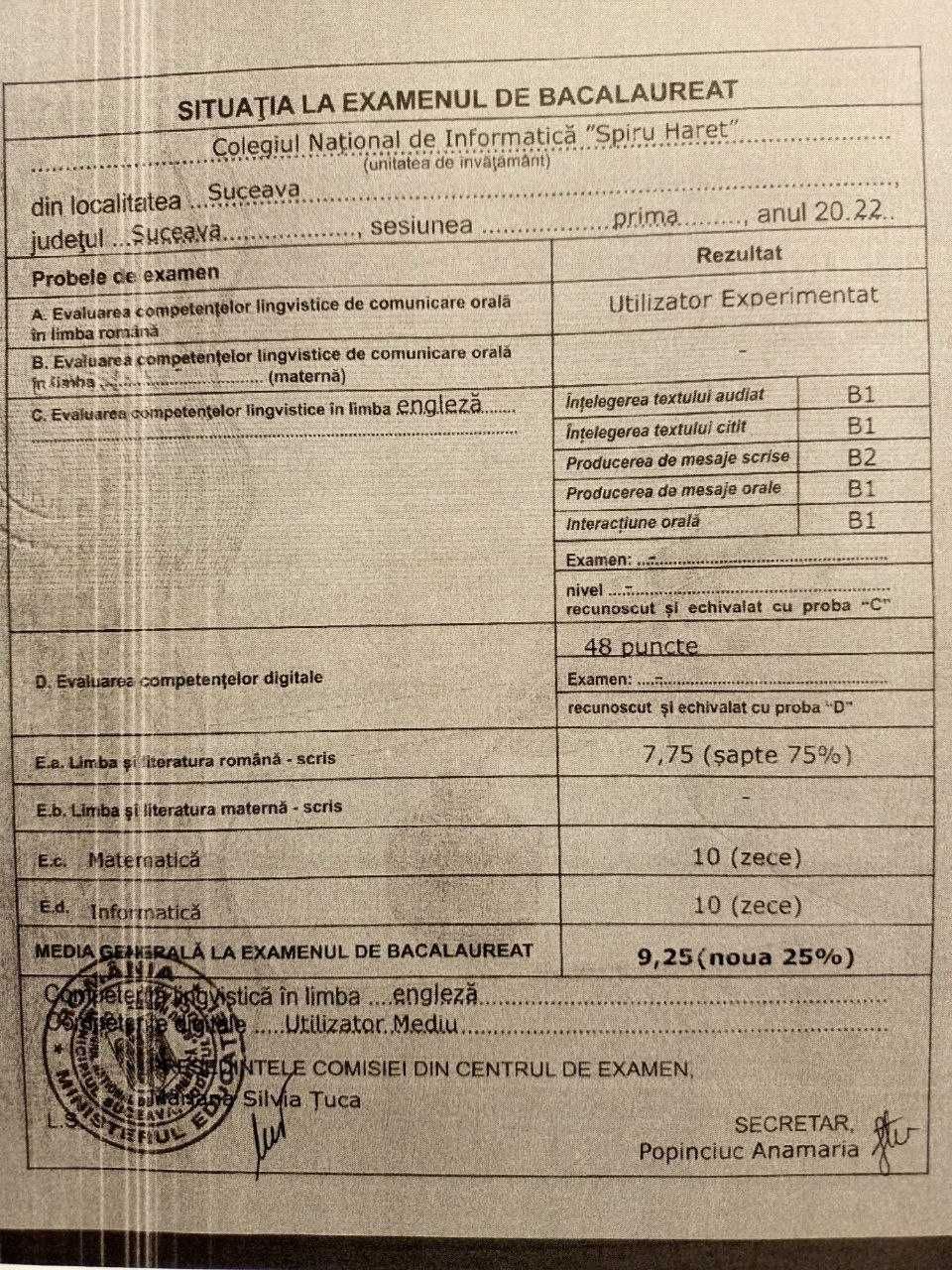 Meditații matematică pentru BAC. Orice nivel, orice profil.