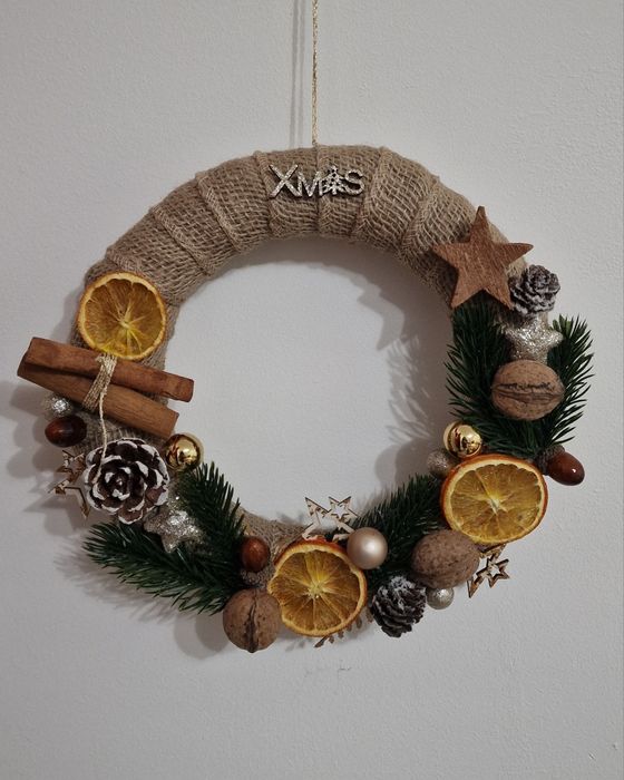 Coroniță ușă Crăciun