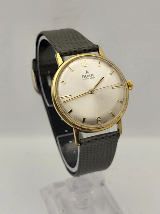 DOXA by Synchron Cal. ETA 2750 CEAS Swiss Made Gold Plated 34mm