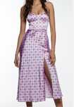 Rochie satinata floral Zara