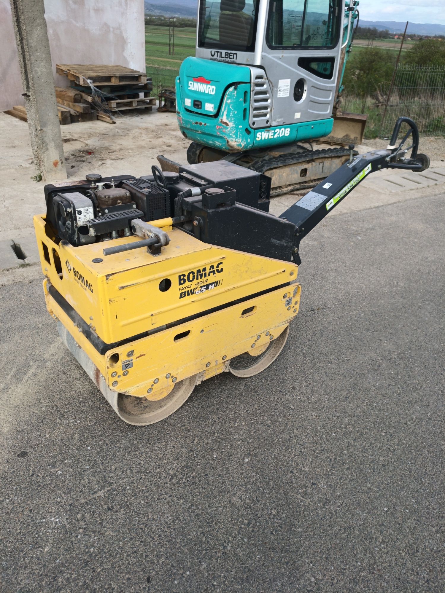 Cilindru compactor Bomag 800kg an 2018