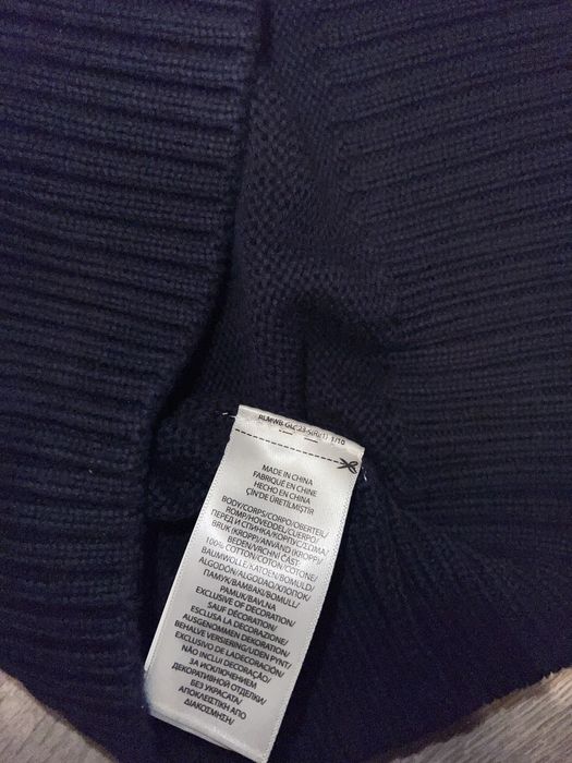 Pulover Ralph Lauren tricotat cu logo America RL, bleumarin marimea M