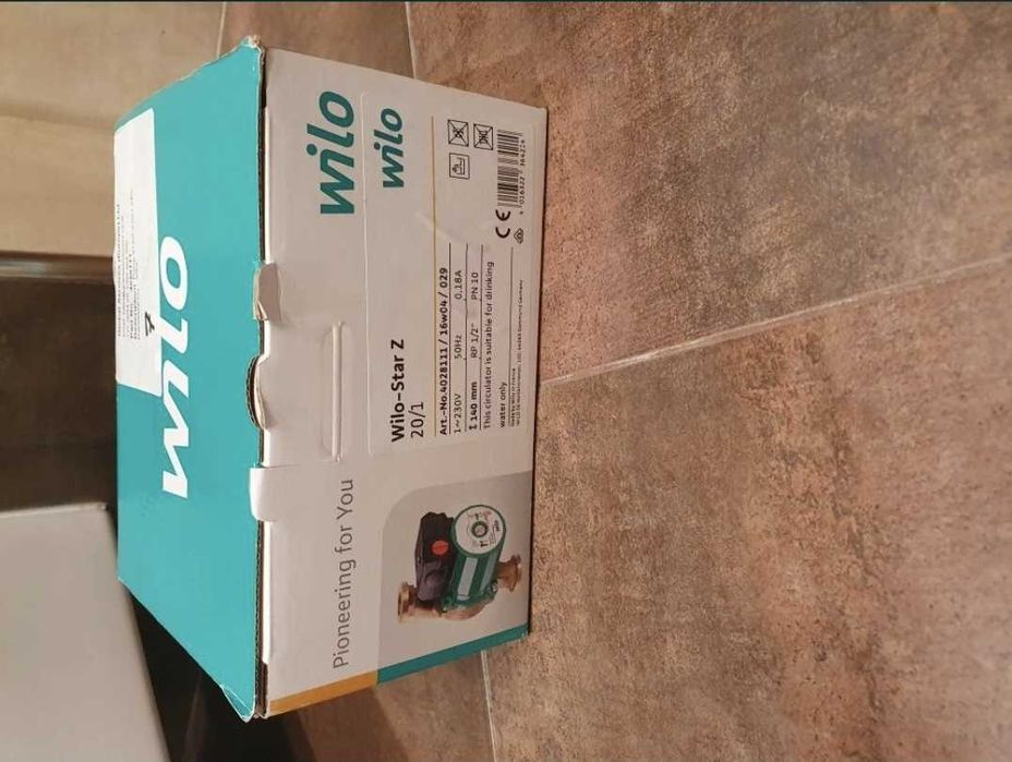 Чисто нова Цирколационна помпа WILO