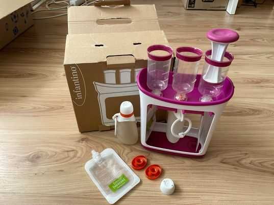 Infantino Squeeze Station pentru Piure de Casa pentru Bebelusi