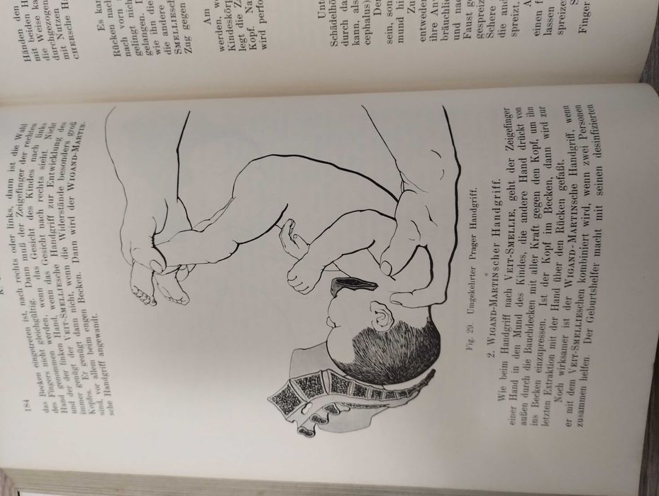 Carte medicina foarte veche 1912, in limba germana