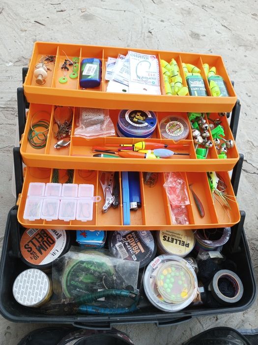 Полный боевой комплект для рыбаков