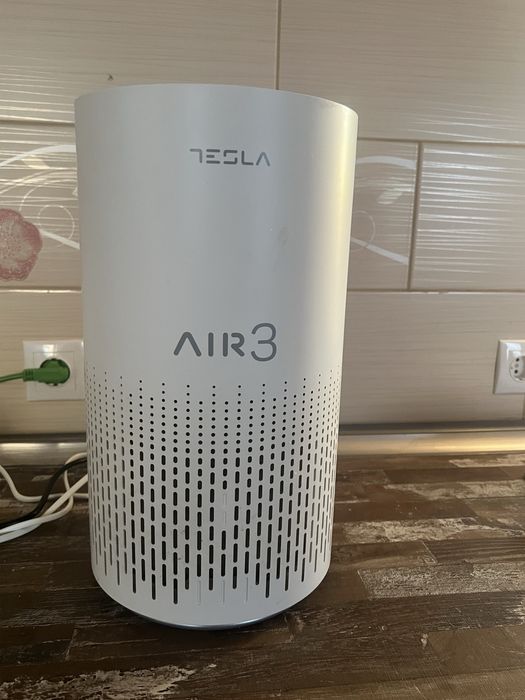 Purificator aer TESLA Air 3, 3 trepte viteza, Hepa, Wi-Fi, alb
