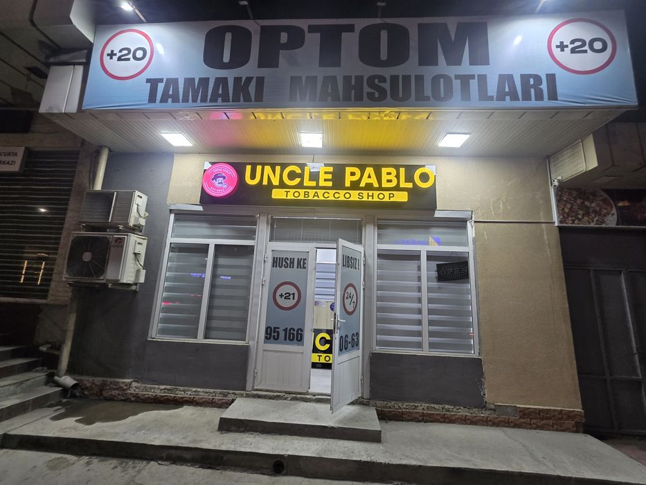 Biznes sotiladi 2 dokon tobacco shop