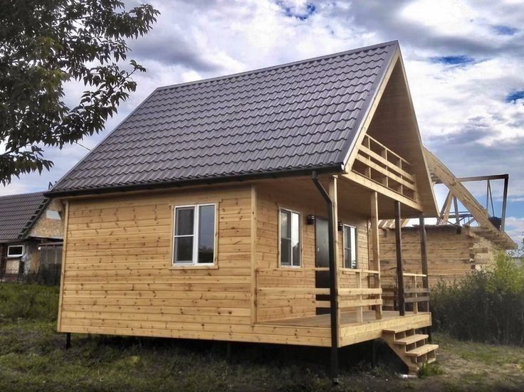 Vând și realizez case pe structura metalica cabane din lemn