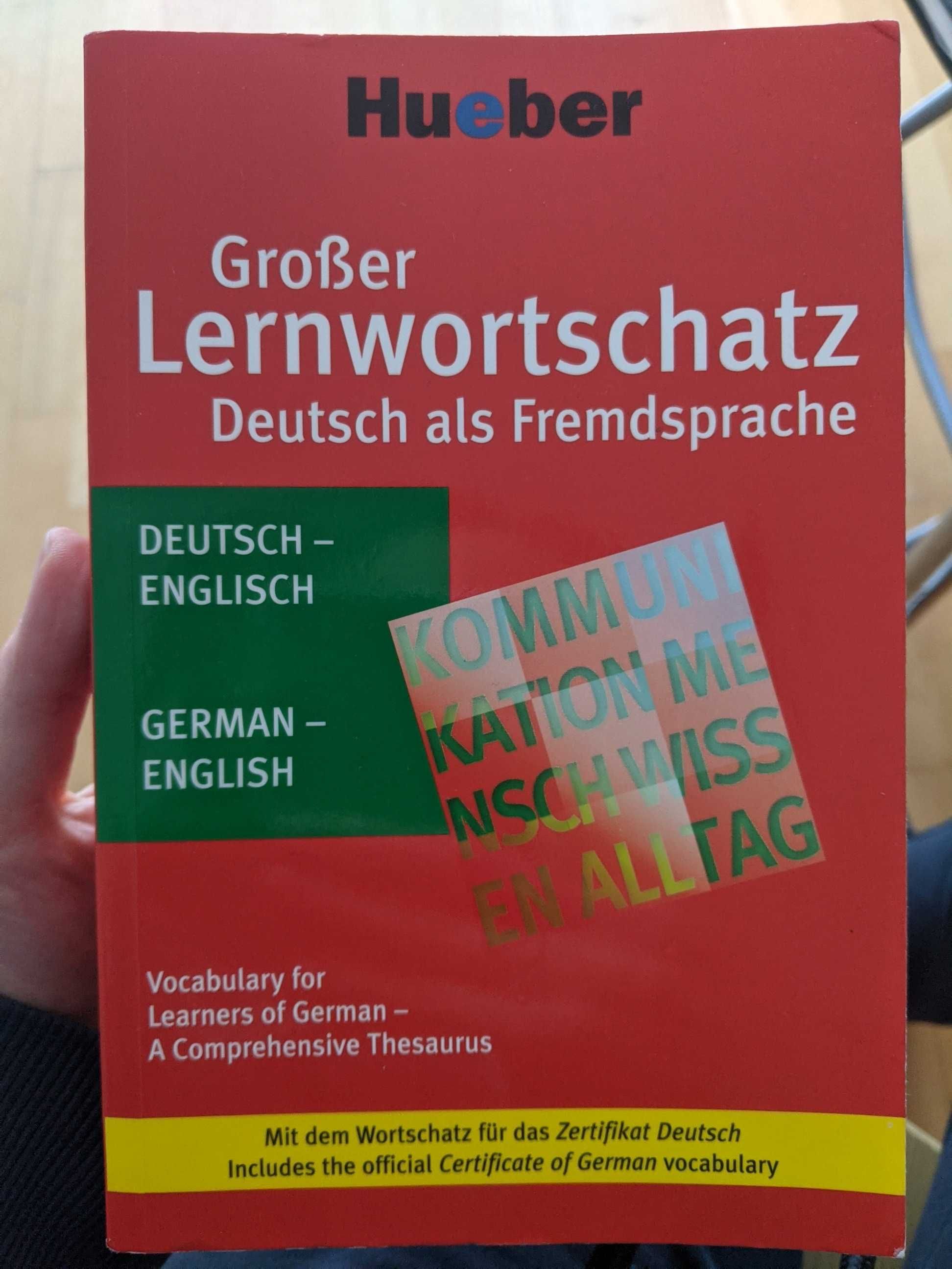 Carte germană limbă străină Hueber Großer Lernwortschatz