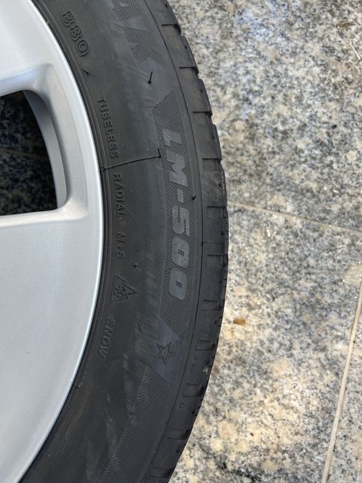 Bmw i3 i5 jante anvelope iarna 155 70 R19 bridgestone