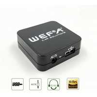 Дигитален CD чейджър Wefa за автомобили Subaru USB,Aux in - mp3 flac f