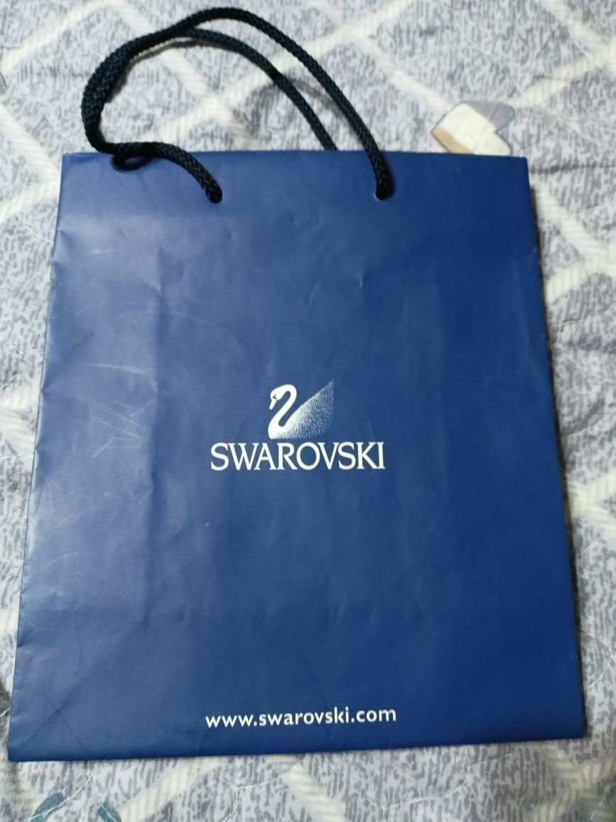 Бумажный пакет SWAROVSKI и коробочка