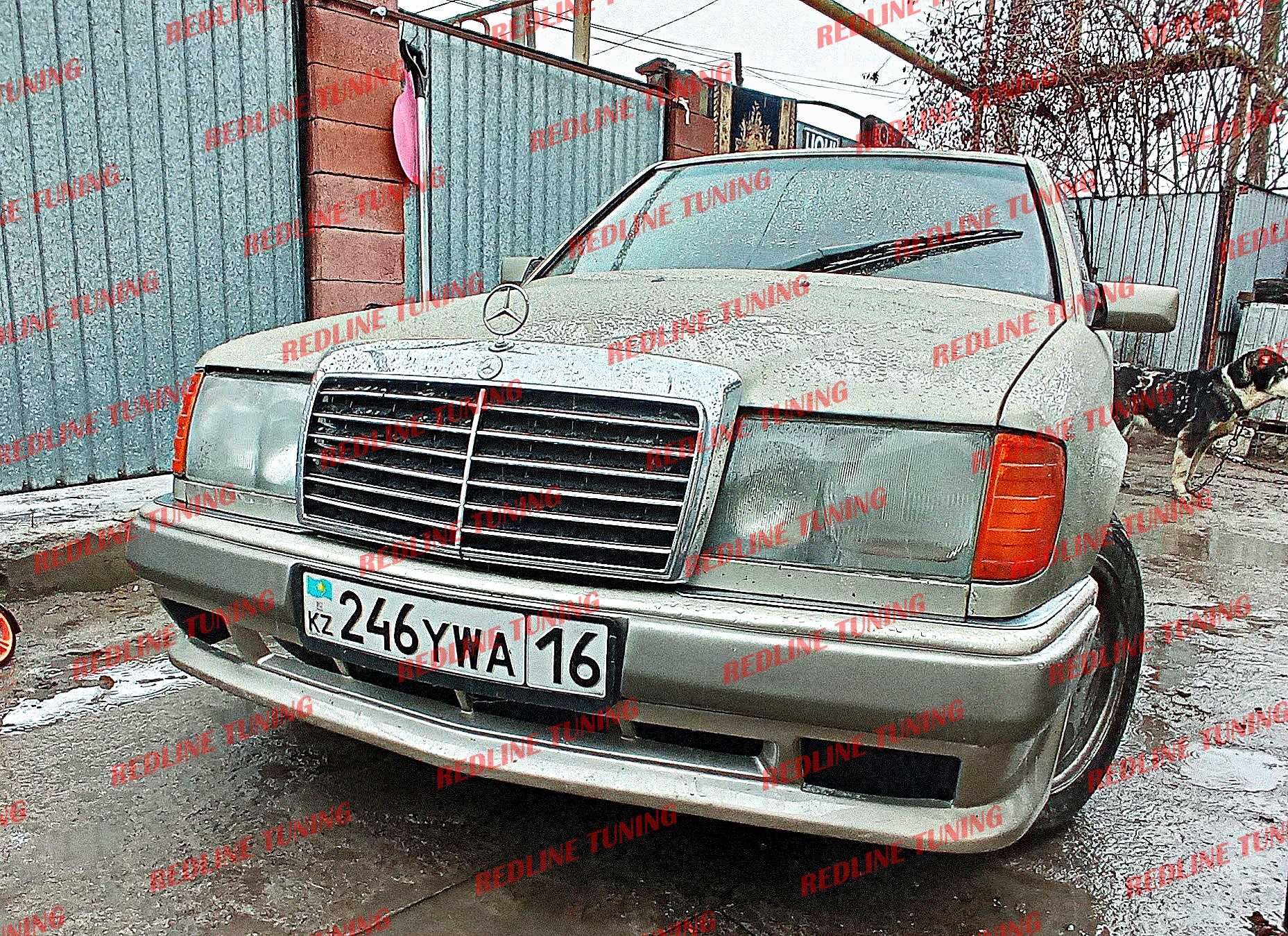 Mersedes Benz w124 AMG2 бампера накладки в круг