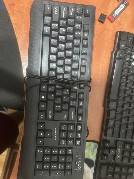клавиатура офисная от делюкс