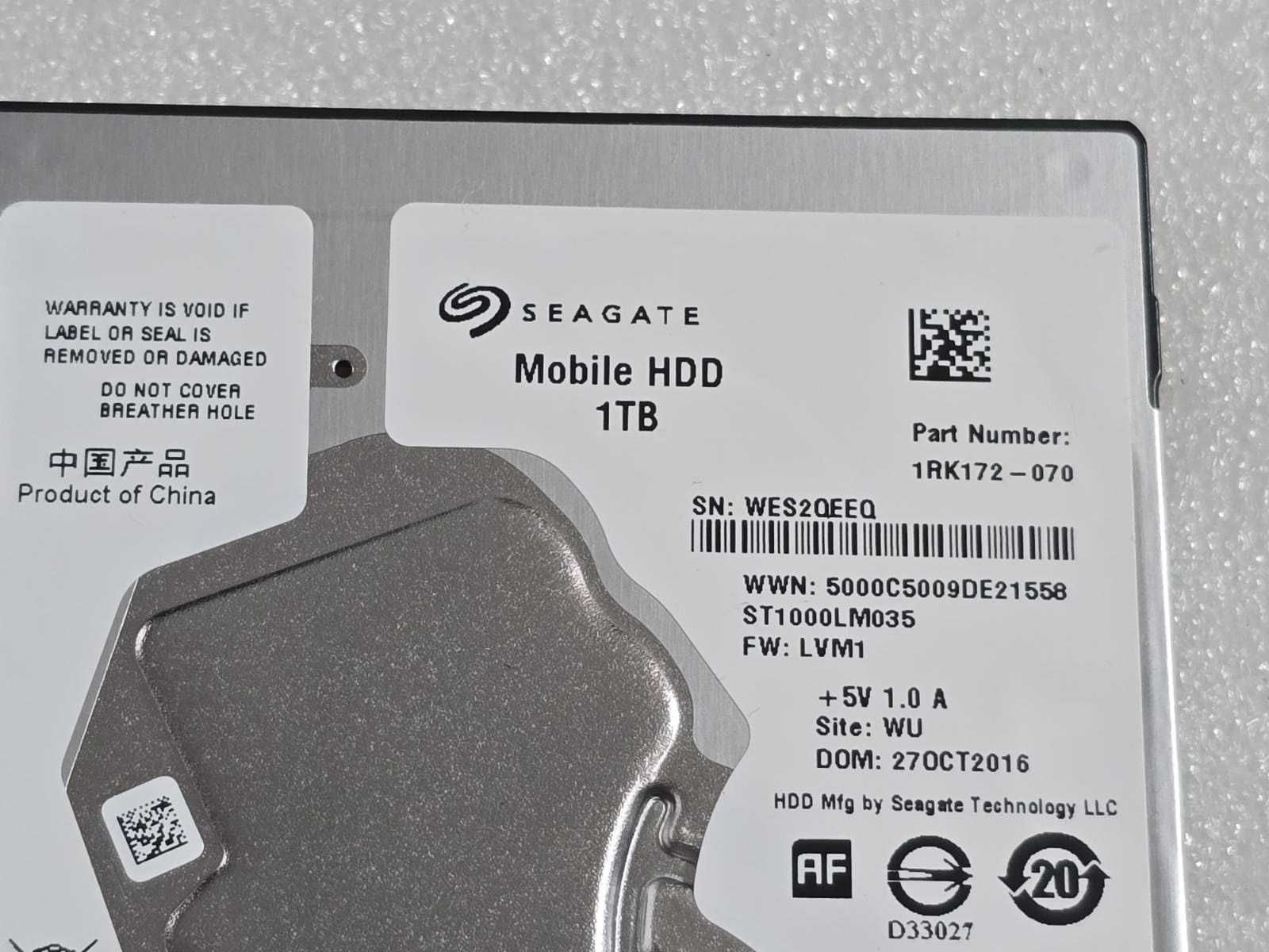 Hard disk laptop Seagate 1TB, SATA3, 5400RPM, 128MB ST1000LM035, 2.5