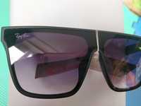 Ochelari de soare Ray-Ban, negri, lentile mov degrade UV400