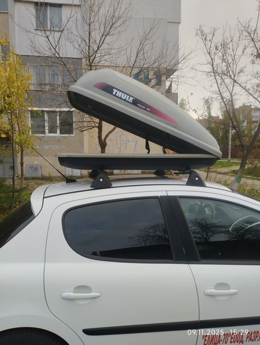 Багажник с греди за Peugeot 207