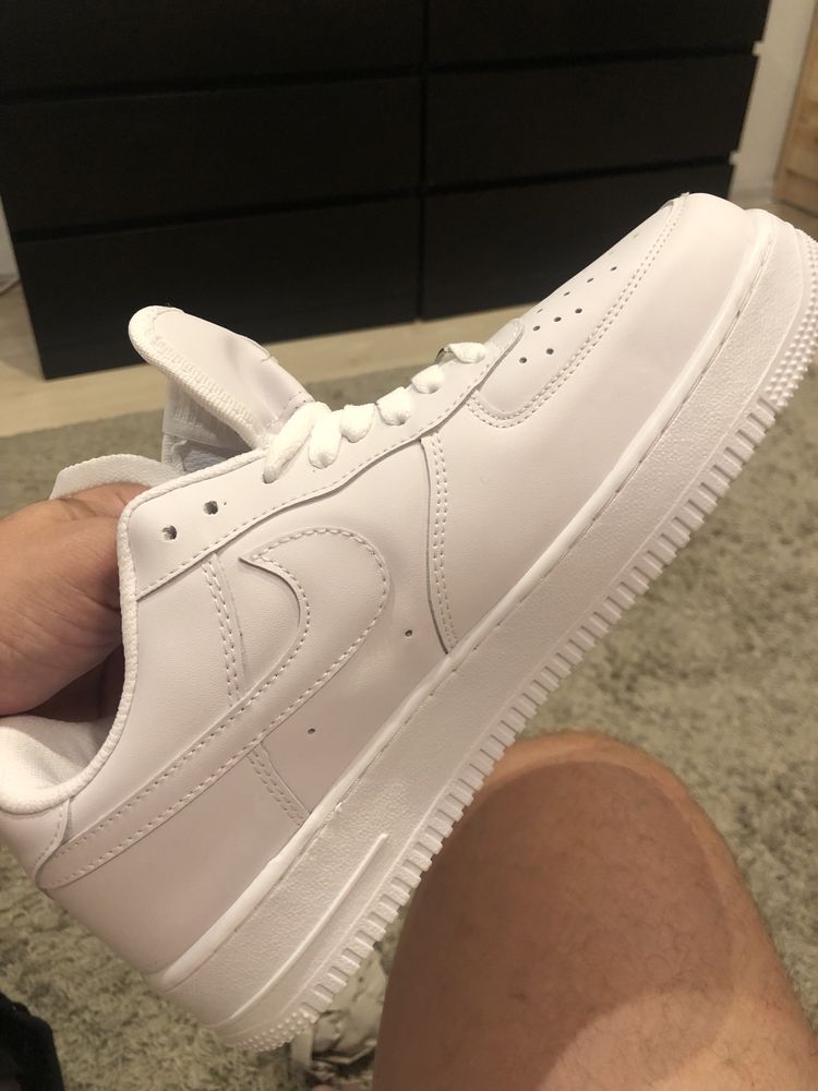 Nike Air Force 1 AF1 albi triple white 36-44 (Livrare cu verificare)