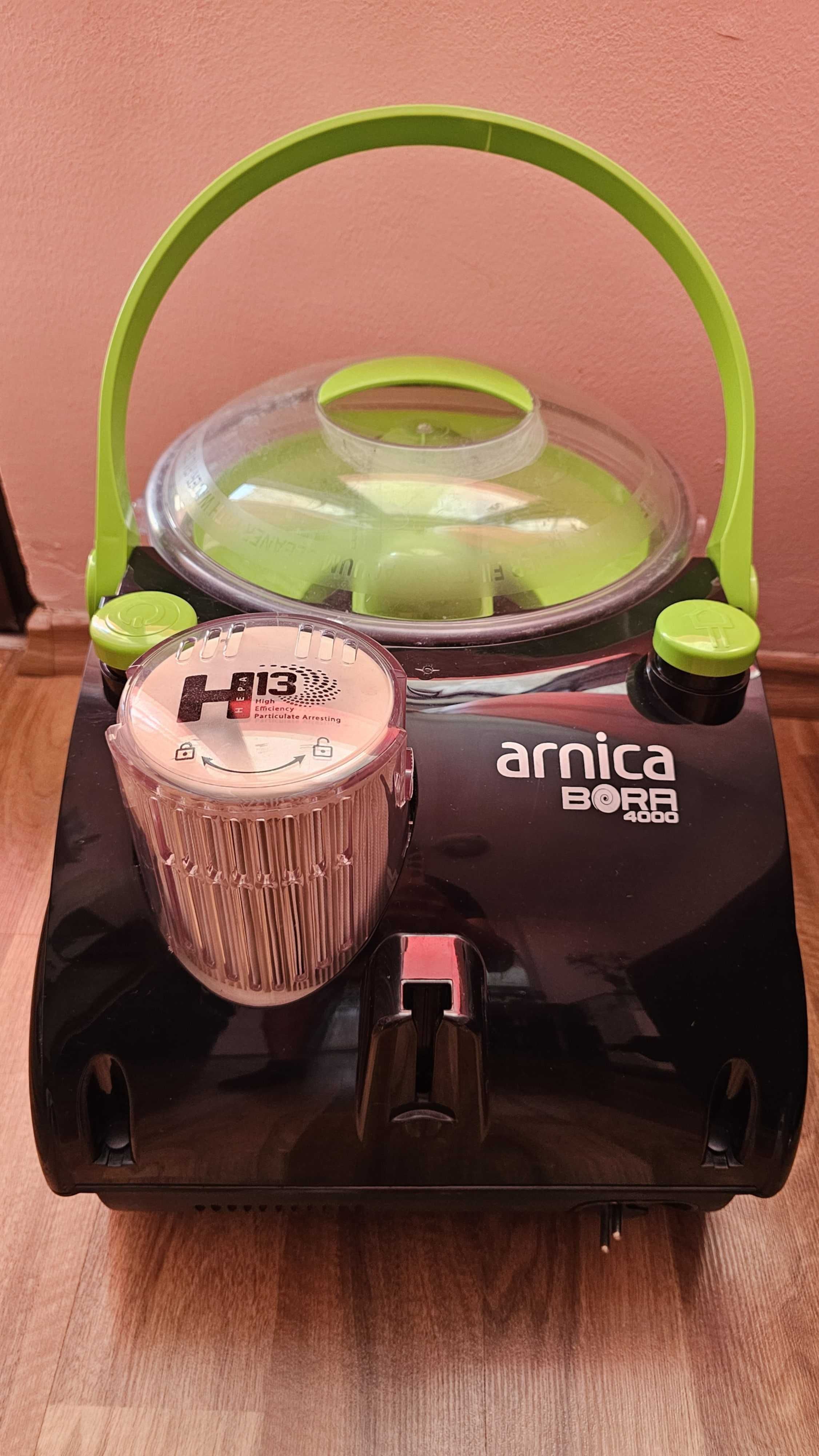 Прахосмукачка с воден филтър Arnica BORA 4000, 2400 W, HEPA филтър