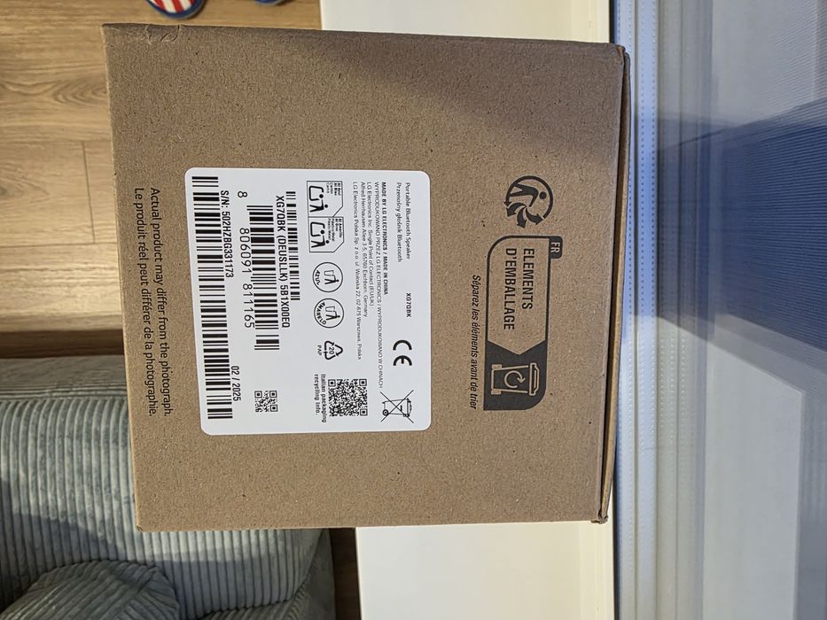 Vand boxa portabila LG XBOOM Go XG7QBK,noua