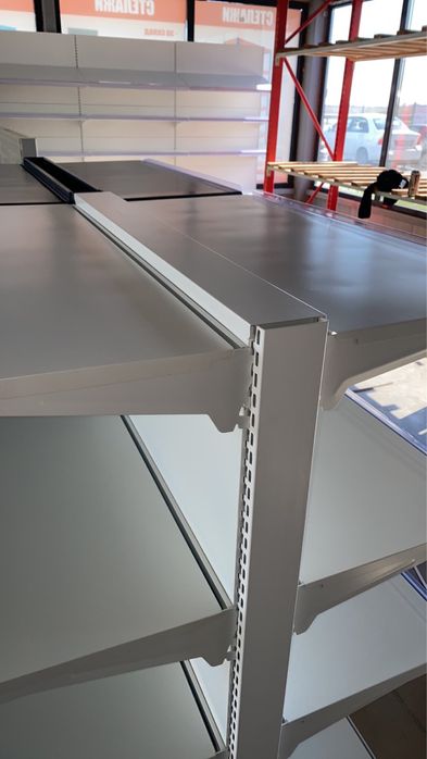 Нови стелажи за магазин най-ниска цена в България .