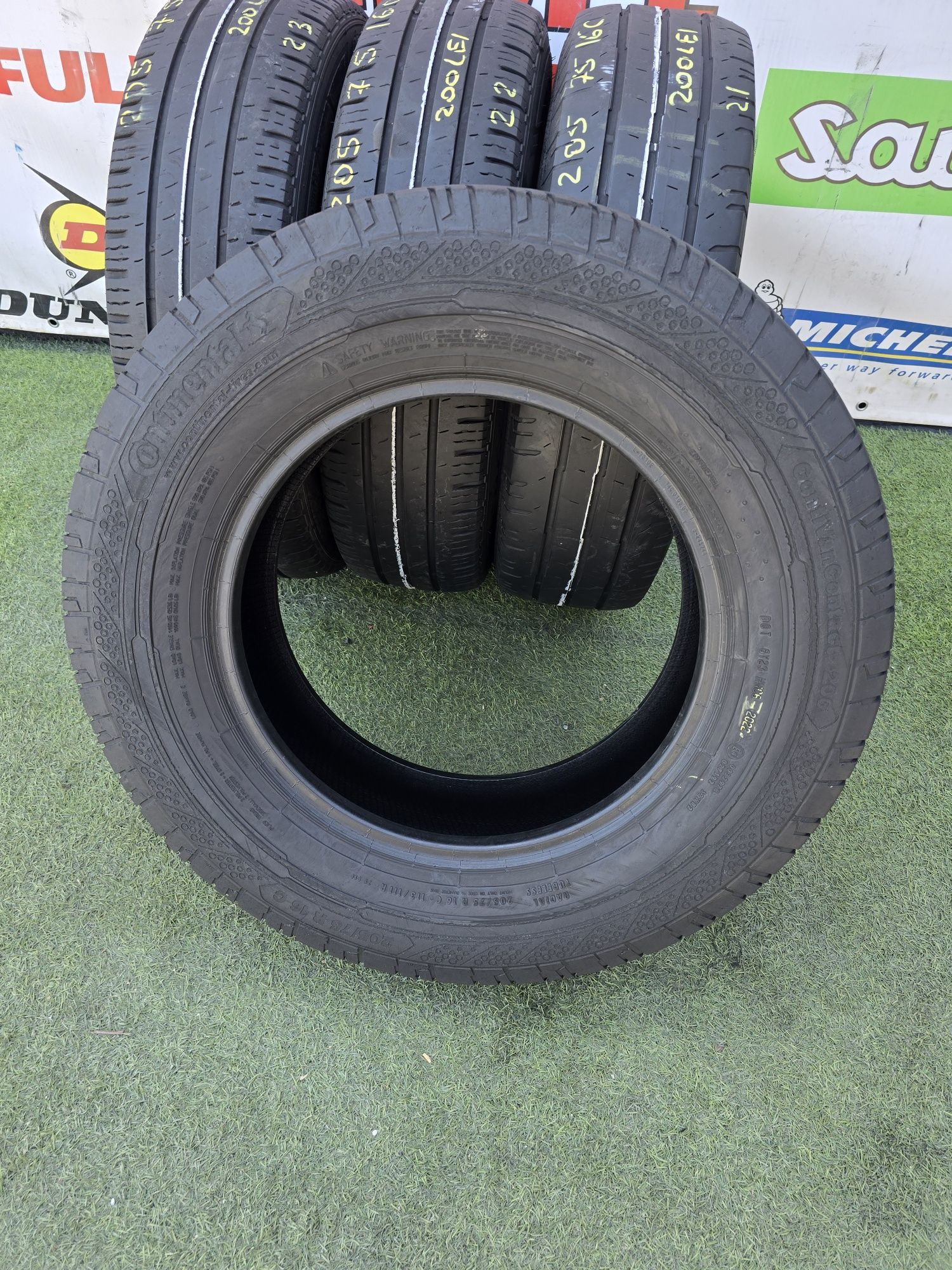 205.75.16c 2x continental 2x hankook